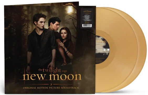 暮光之城 :新月(Twilight Saga: New Moon)  原聲帶 金色彩膠2LP 