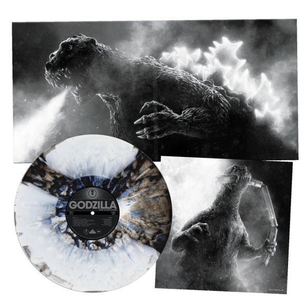 伊福部昭：哥吉拉 (Akira Ifukube: Godzilla) 七十週年紀念版 混色炫彩膠1LP 