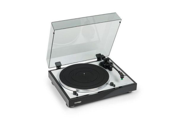 THORENS TD 402 DD 直驅黑膠唱盤｜內建唱放、自動啟停 THORENS TD 402 DD, Thorens 唱盤, 直驅唱盤, 黑膠唱盤, 入門黑膠唱盤, 內建唱放唱盤, AT-VM95E, TP72 唱臂, 黑膠系統, Thorens TD402DD