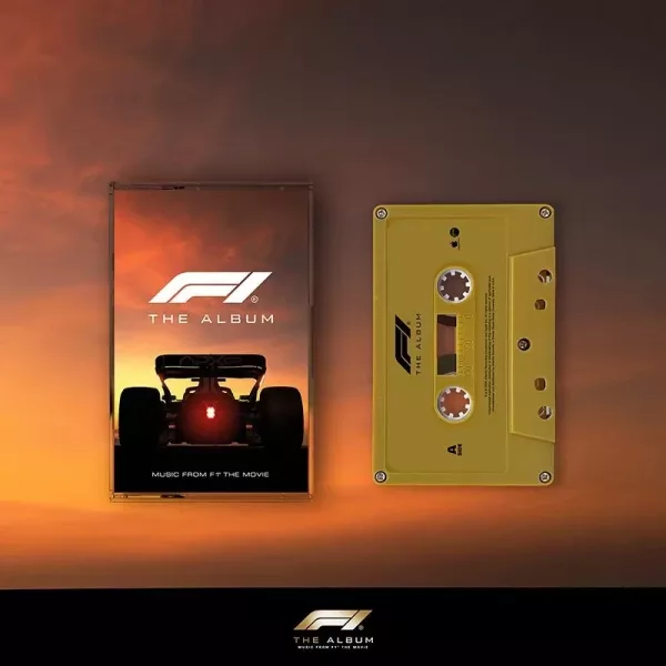 F1 The Album 電影原聲帶 金色卡帶 