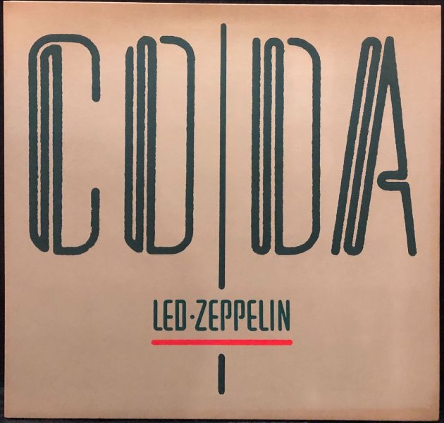 Led Zeppelin - Coda 二手老膠1LP 