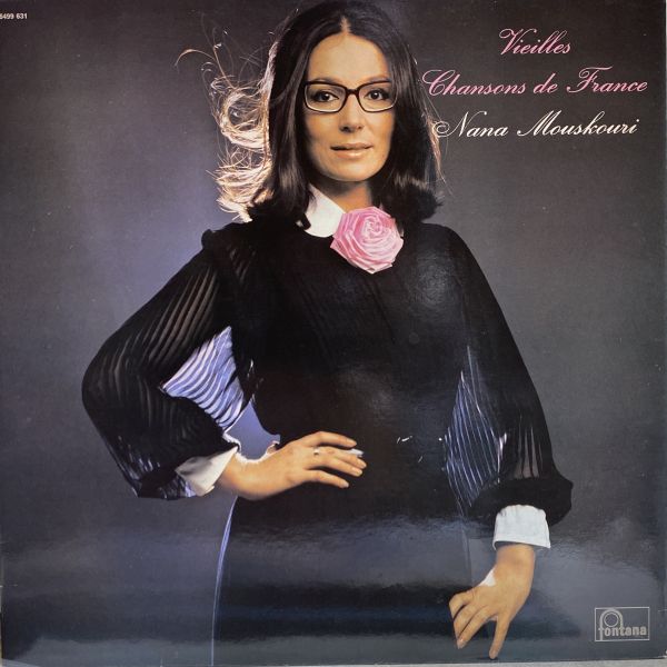 Nana Mouskouri – Vieilles Chansons De France 二手老膠1LP 