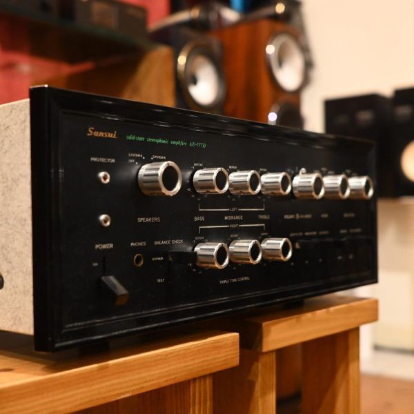 日本山水Sansui AU-777D 經典綜合擴大機 