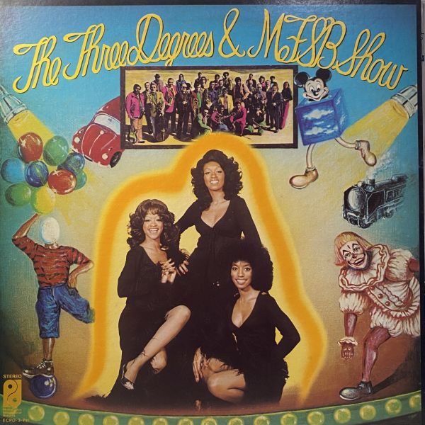 The Three Degrees & MFSB - The Three Degrees & MFSB Show 二手老膠1LP 