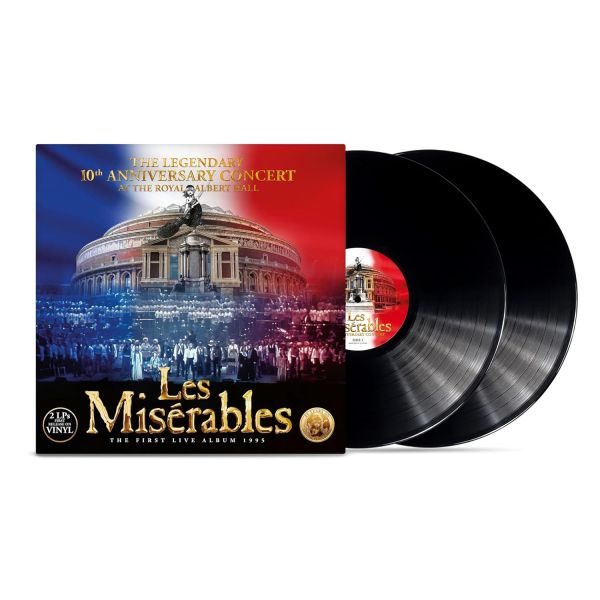 V.A. - Les Misérables 悲慘世界 1995 倫敦皇家阿爾伯特音樂廳 10 週年紀念音樂會 黑膠2LP 