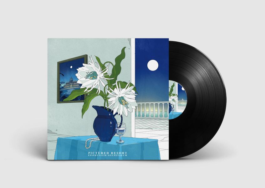Pictured Resort - Epiphyllum Oxypetalum 黑膠1LP 