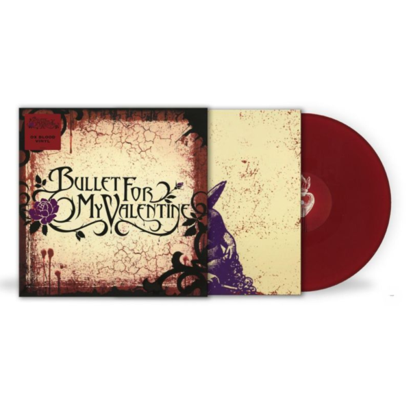 Bullet For My Valentine - Hand Of Blood 首版紅膠1LP 