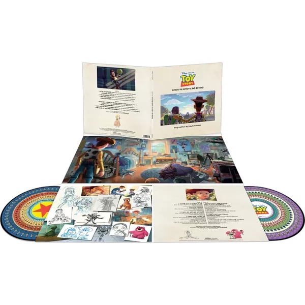 Randy Newman - 玩具總動員 Toy Story: Songs To Infinity and Beyond 限量動態圖膠1LP Randy Newman,玩具總動員,玩具總動員黑膠, Toy Story, Toy Story vinyl, Pixar 原聲帶, Pixar 黑膠, Disney 黑膠, 動態圖膠, 彩膠, 電影原聲帶黑膠, 彩膠LP, 迪士尼動畫原聲, 黑膠收藏, 胡迪與巴斯光年
