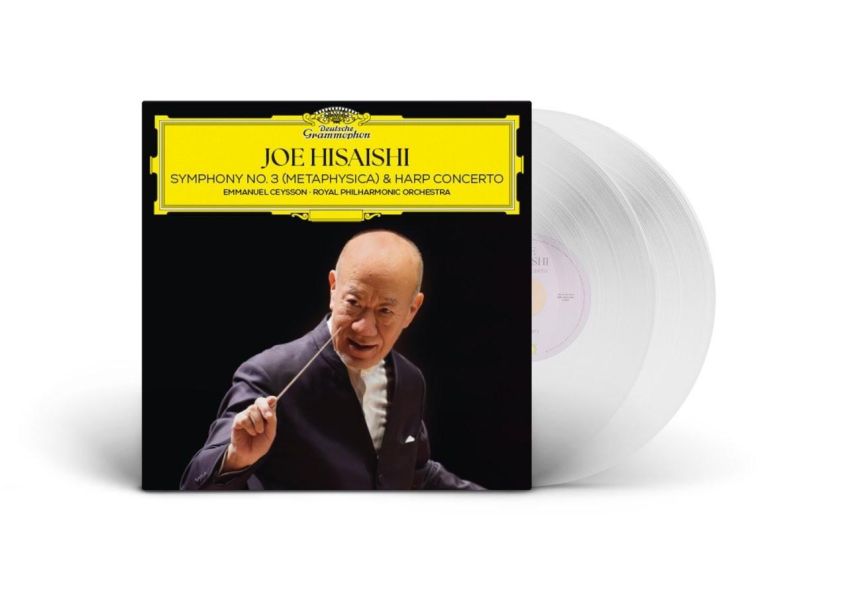 久石讓 Joe Hisaishi - SYMPHONY NO. 3 & HARP CONCERTO 透膠2LP 