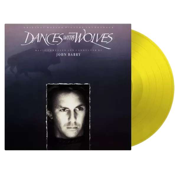 John Barry - 與狼共舞 Dances With Wolves 35週年紀念電影原聲帶彩膠2LP 