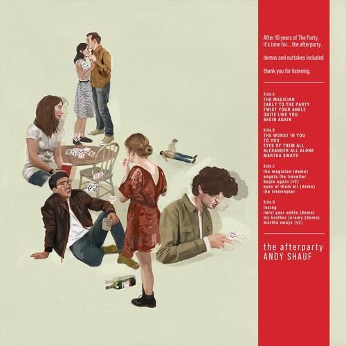Andy Shauf - Party 十週年紀念版 indie限定透膠1LP Andy Shauf 黑膠、The Party 黑膠、Andy Shauf The Party 黑膠、The Party 十週年黑膠、Andy Shauf 透明膠