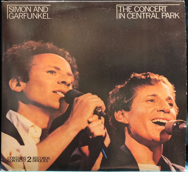 Simon & Garfunkel  - The Concert in Central Park 二手老膠2LP 