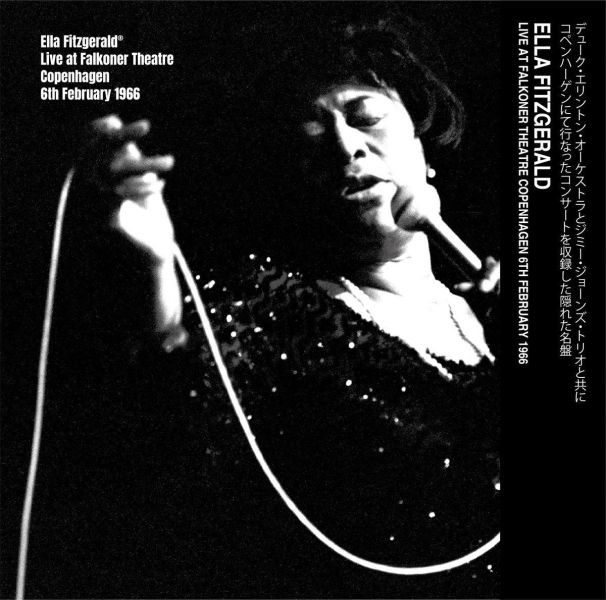 Ella Fitzgerald - Live at Falkoner Theatre Copenhagen 6th February 1966 首版重量盤黑膠1LP 