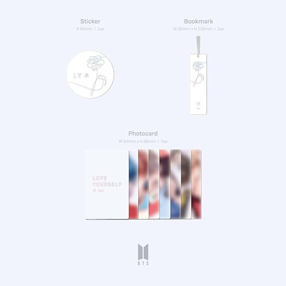 BTS - LOVE YOURSELF: HER 限量黑膠專輯1LP 