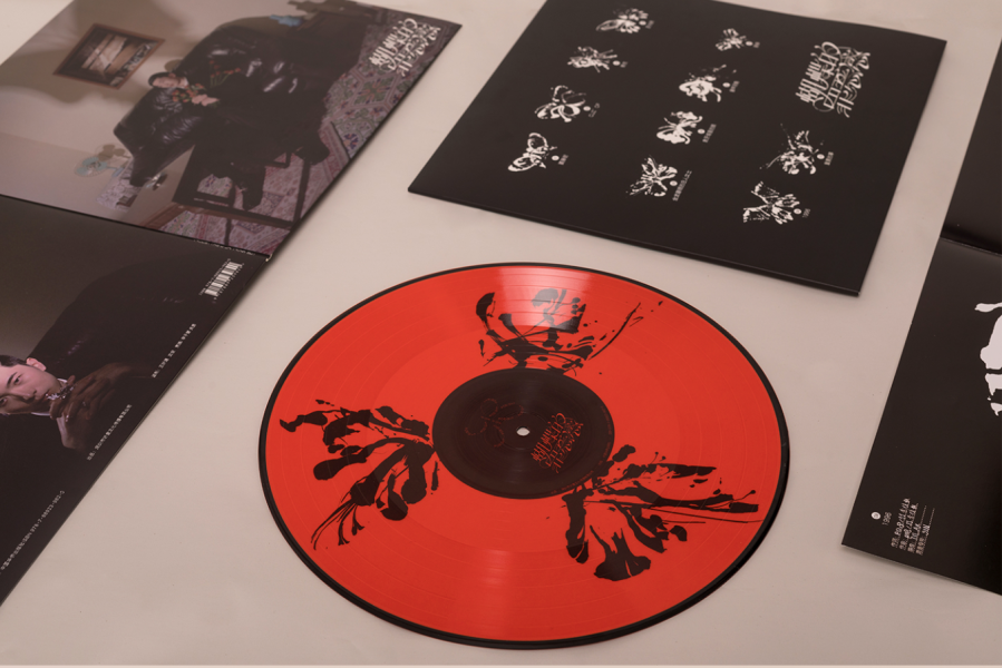 PO8 - 蝴蝶的罪惡感 圖膠1LP 