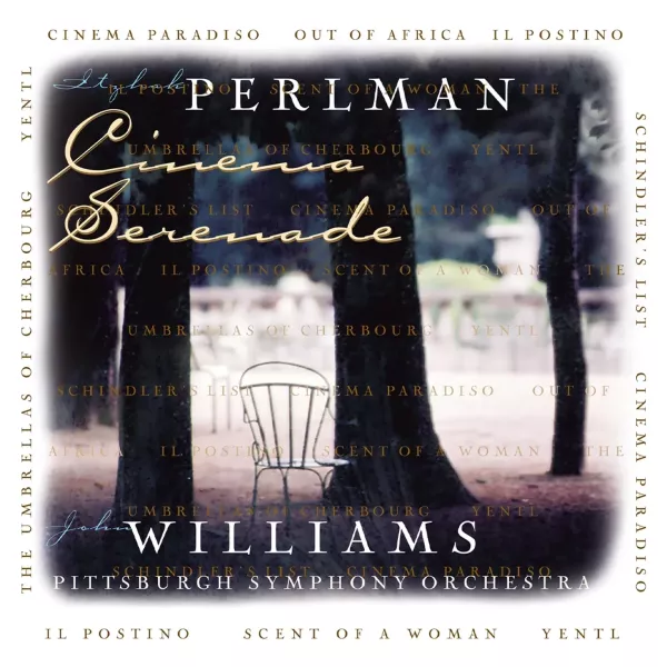 ITZHAK PERLMAN & JOHN WILLIAMS - Cinema Serenade 限量彩膠1LP 
