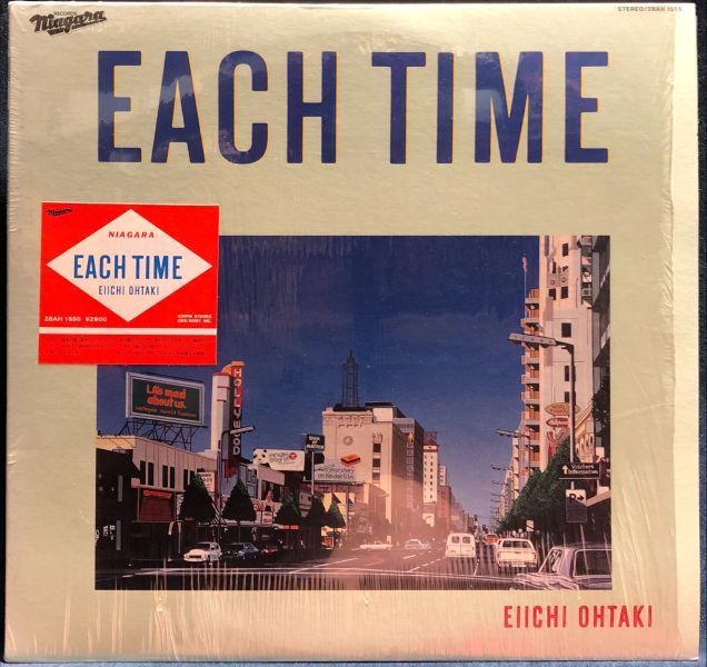 大滝詠一Eiichi Ohtaki - Each Time 二手老膠1LP 