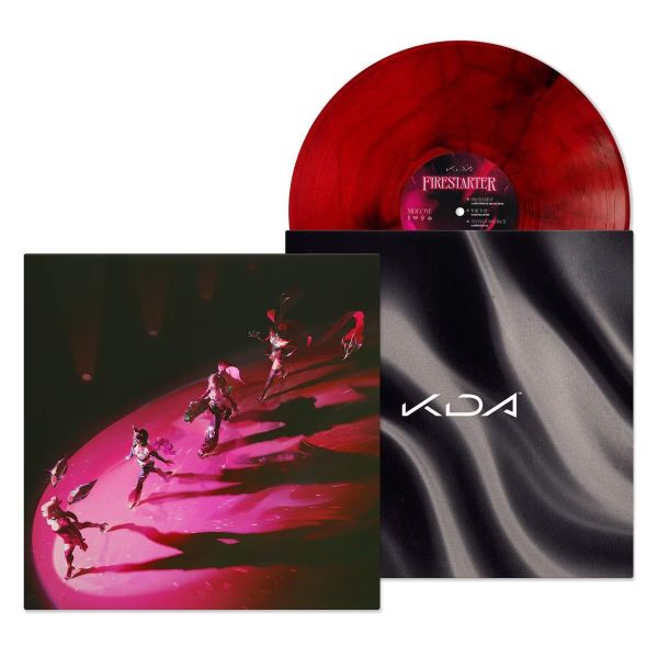 K/DA - Firestarter 限量彩膠1LP 