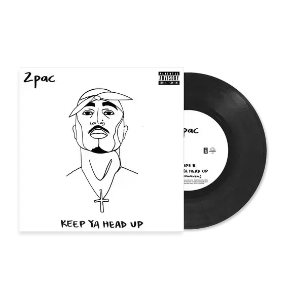 2Pac - Keep Ya Head Up 7吋黑膠1EP 