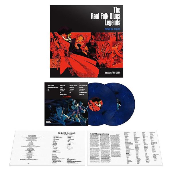 Seatbelts - COWBOY BEBOP: The Real Folk Blues Legends 歐版藍色彩膠2LP 