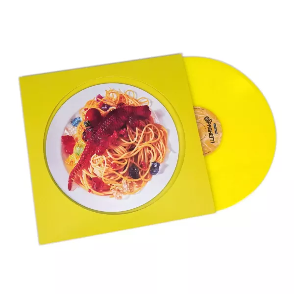 LE SSERAFIM - SPAGHETTI Neon Yellow 黃膠1LP 