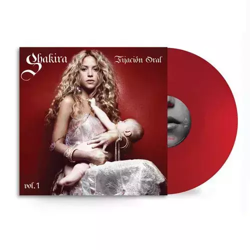 Shakira - Fijacion Oral Vol. 1 20週年紀念版紅膠1LP Shakira Fijación Oral Vol. 1 黑膠, Shakira 黑膠, Fijación Oral Vol. 1 LP, Fijación Oral Vol. 1 紅膠, Shakira LP, Shakira Fijación Oral Vol. 1 vinyl, Fijación Oral Vol. 1 20週年紀念版, Shakira 專輯