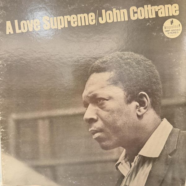 John Coltrane - A Love Supreme｜二手老膠1LP John Coltrane 黑膠、A Love Supreme 黑膠、John Coltrane A Love Supreme 黑膠、John Coltrane 二手黑膠