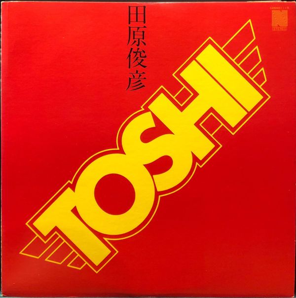 田原俊彦 Toshihiko Tahara - Toshi 二手老膠1LP 