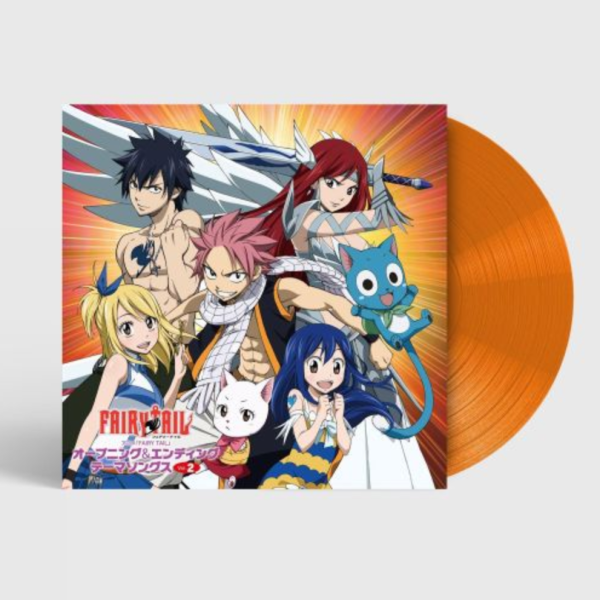 V.A. - TV版《魔導少年 FAIRY TAIL》片頭曲與片尾曲 VOL. 2 透明橘彩膠(1LP) 