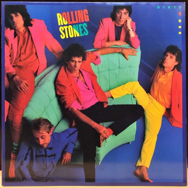 The Rolling Stones - Dirty Work 二手老膠1LP 