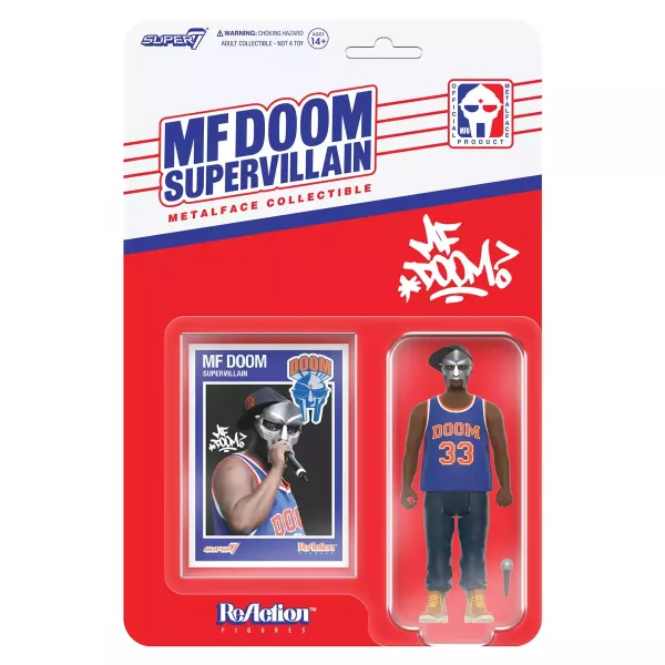 Super7: MF DOOM NYC ReAction Toy Figure 