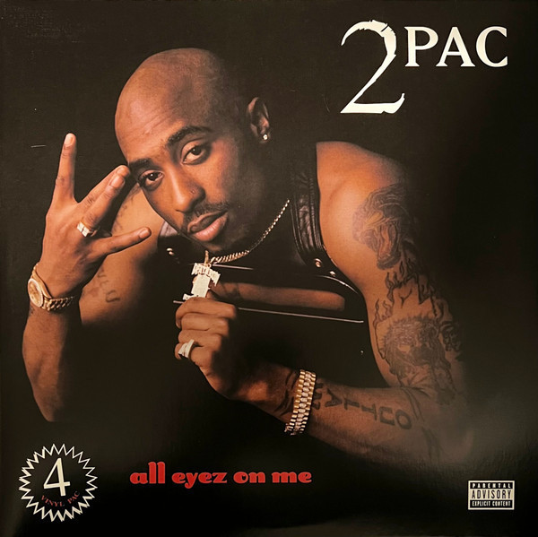 2Pac – All Eyez On Me 黑膠4LP 