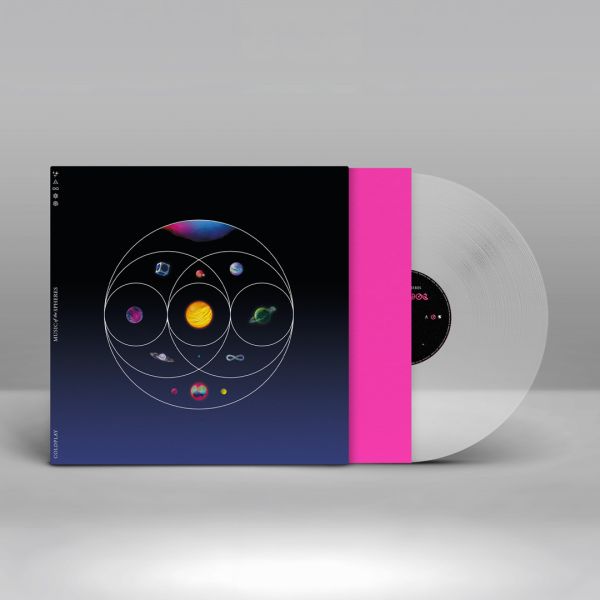 COLDPLAY - Music of the Spheres 限量透明膠1LP 