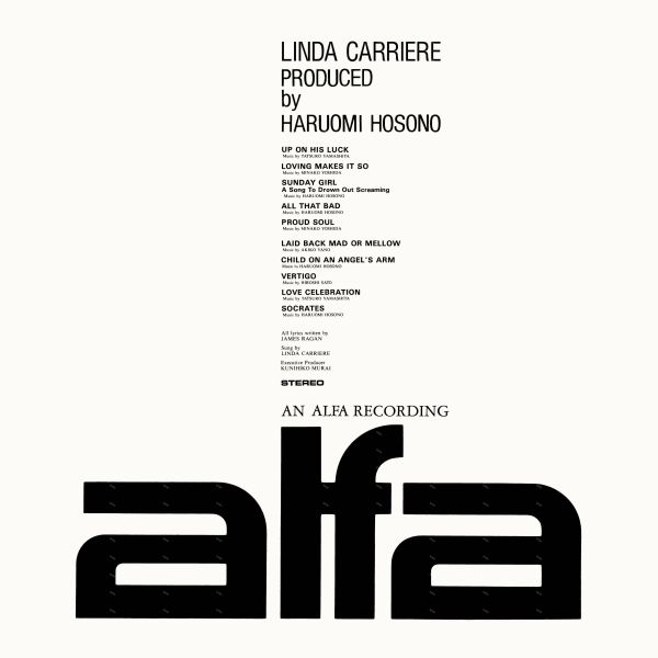 Linda Carriere - Produced By Haruomi Hosono 黑膠1LP 