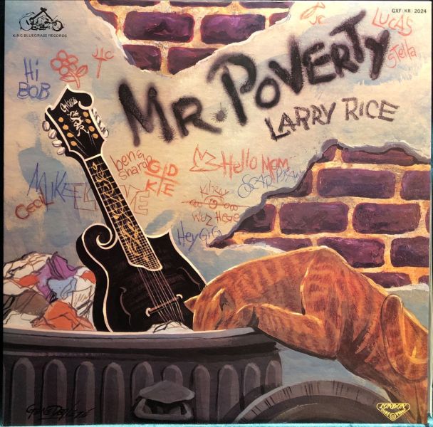 Larry Rice - Mr. Poverty 二手老膠1LP 