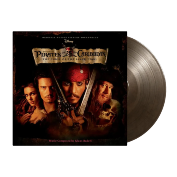 Klaus Badelt - 神鬼奇航:鬼盜船魔咒 (Pirates of the Caribbean: the Curse of the Black Pearl)原聲帶 黑冰彩膠1LP