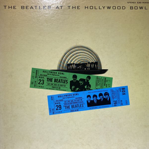 The Beatles - The Beatles at the Hollywood Bowl 二手老膠1LP 