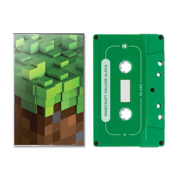 C418 - 麥塊 Minecraft Volume Alpha 卡帶 (Green Sonic Cassette w/ White Ink) 
