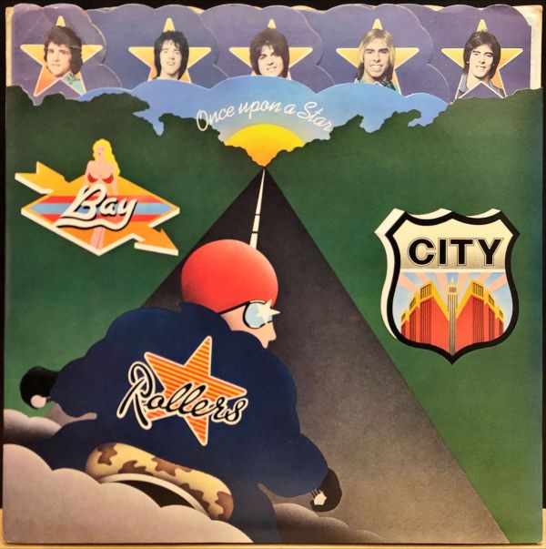Bay City Rollers - Once Upon A Star 二手老膠1LP 