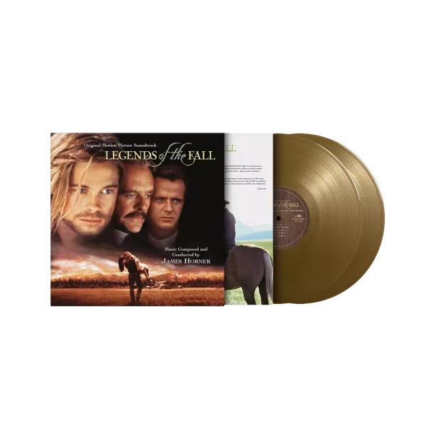 James Horner -  真愛一世情 Legends of the Fall 30週年紀念金色彩膠1LP 