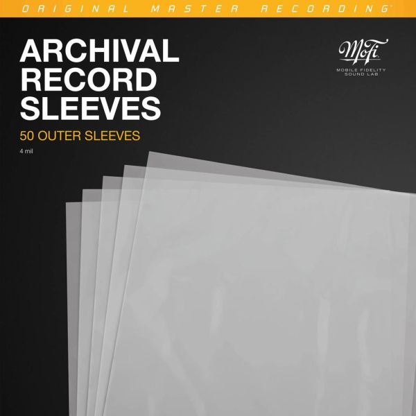 MoFi Original Master Sleeves 頂級12吋唱片外袋 (50入) 