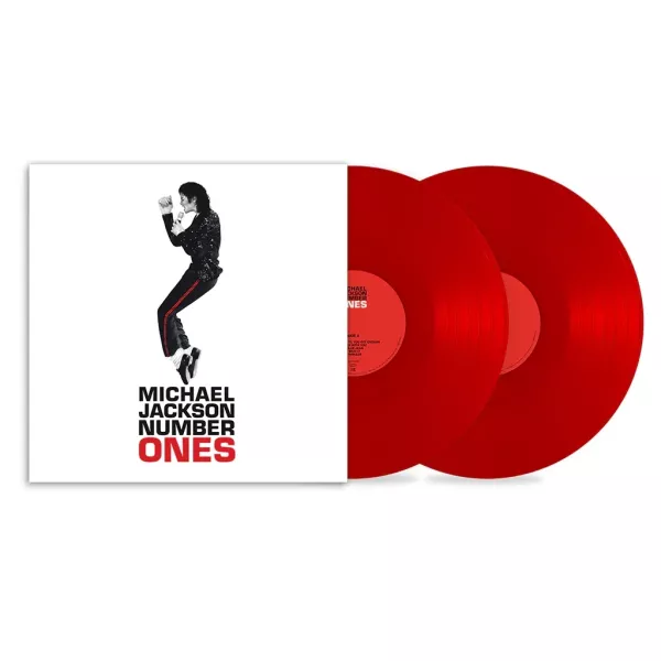 Michael Jackson - Number Ones 首版紅膠2LP 