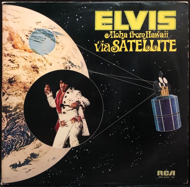 Elvis Presley - Aloha From Hawaii Via Satellite 二手老膠1LP 