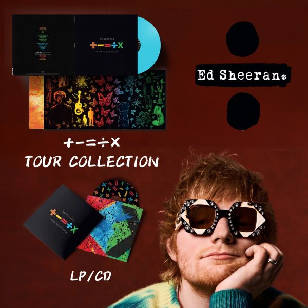 Ed Sheeran 紅髮艾德 - +-=÷× 巡演精選合輯 彩膠2LP 