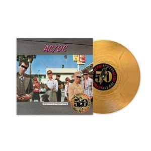 AC/DC - DIRTY DEEDS DONE DIRT CHEAP 出道50週年紀念 限量金色彩膠1LP 