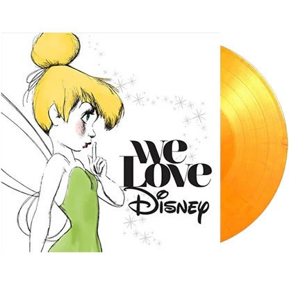 V.A. - We Love Disney 豪華版黃金彩膠2LP We Love Disney LP, We Love Disney album, We Love Disney專輯, We Love Disney唱片, We Love Disney黑膠