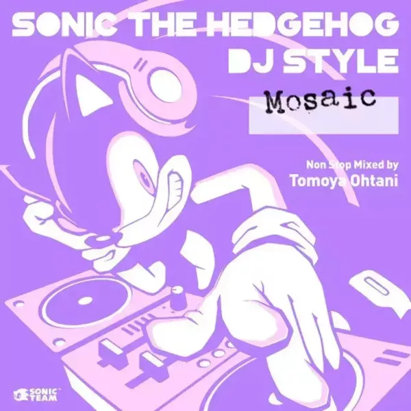 SONIC THE HEDGEHOG - Sonic The Hedgehog DJ Style "MOSAIC" CD 