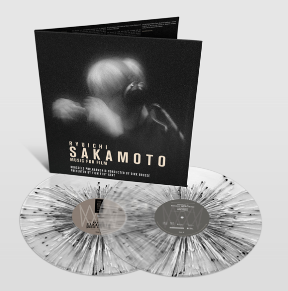 坂本龍一 Ryuichi Sakamoto - Music For Film 黑白噴濺膠2LP 