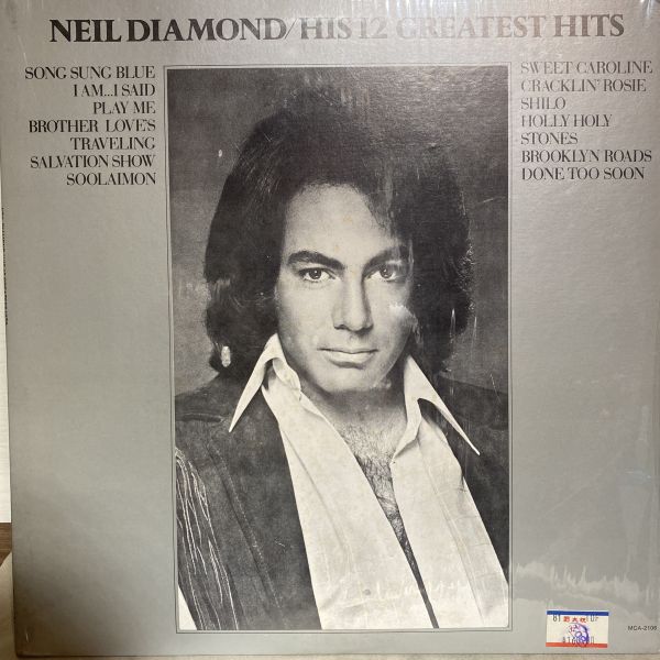 Neil Diamond – His 12 Greatest Hits 二手老膠1LP 