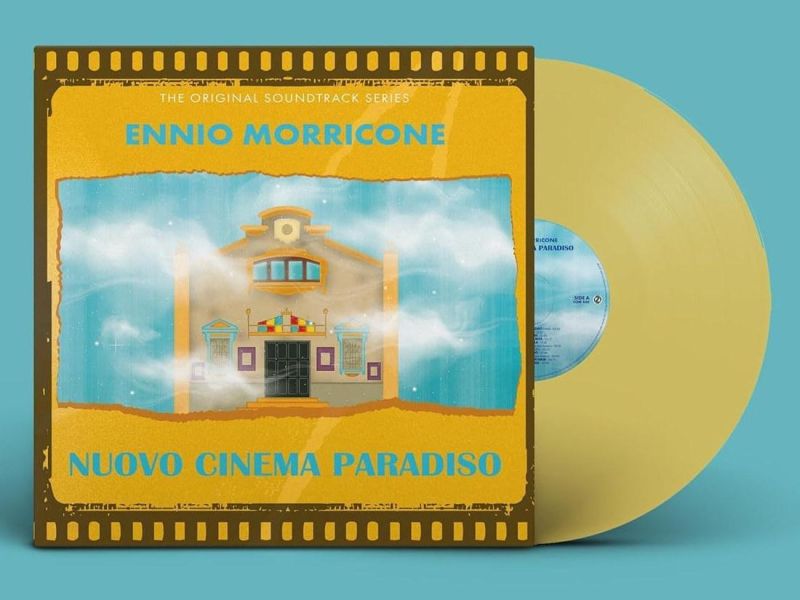 Ennio Morricone - 新天堂樂園 Nuovo Cinema Paradiso 電影原聲帶 黑膠1LP + CD 